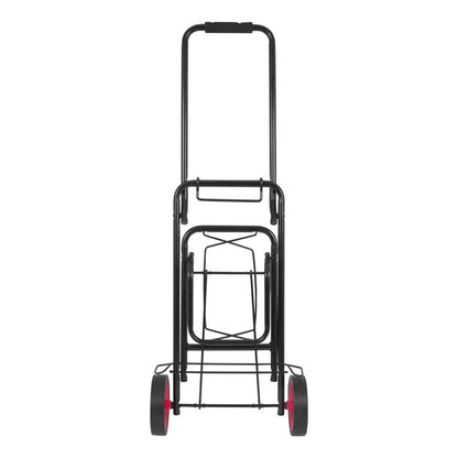 Milestone Camping Folding Trolley Black 50Kg 61x34x14cm