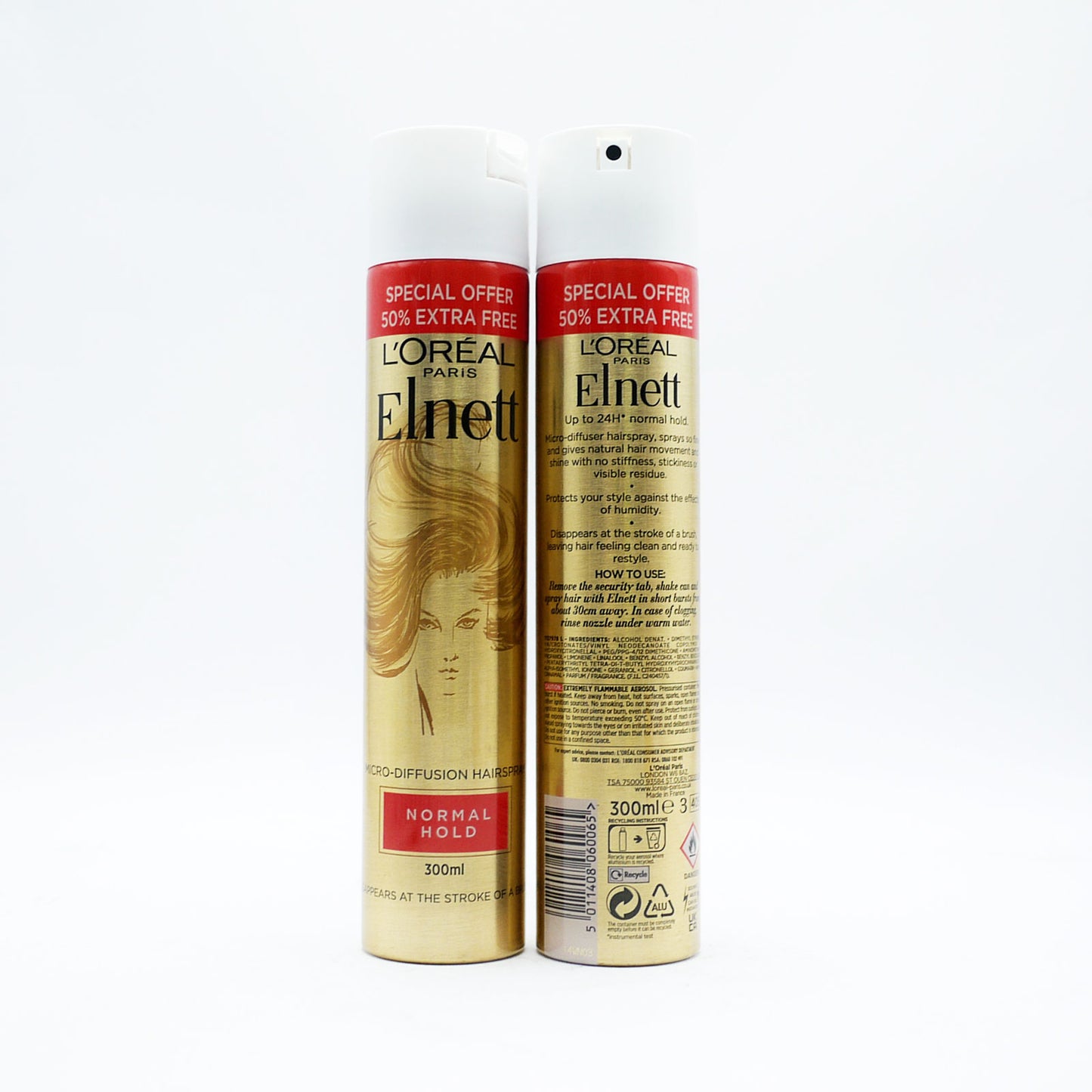 ELNETT HAIRSPRAY NORMAL HOLD 300ml