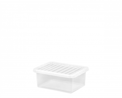 Boîte et couvercle transparents Crystal 17 litres