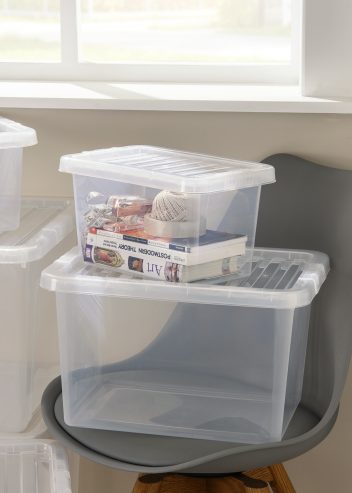 Boîte Cristal 7 litres avec Couvercle Transparent