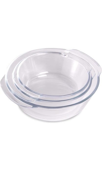 Plat de Cuisson en Verre Lot de 3
