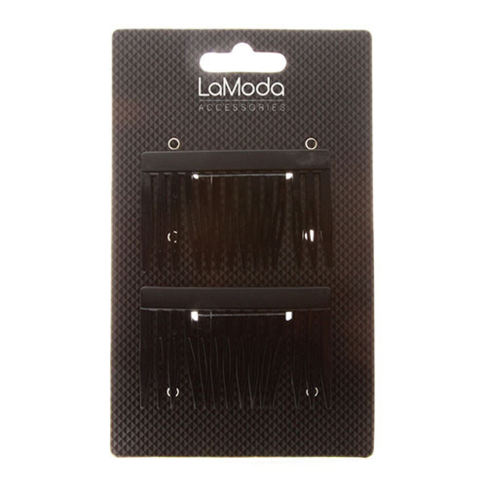 TWO BLACK SIDE COMBS