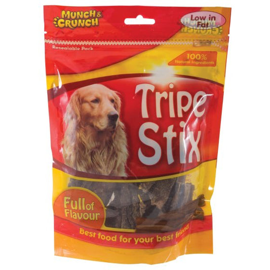 MUNCH & CRUNCH FRIANDISE POUR CHIEN TRIPE 100G