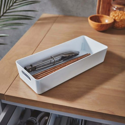 Studio Basket 10.01 Rectangular Ice White