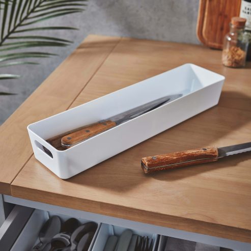 Studio Basket 12.01 Rectangular Ice White