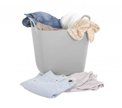 Flexi-Square 25L Graduated Tub Cool Grey