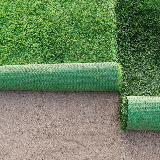 20mm 4mx1m Artificial Grass-Dark Green