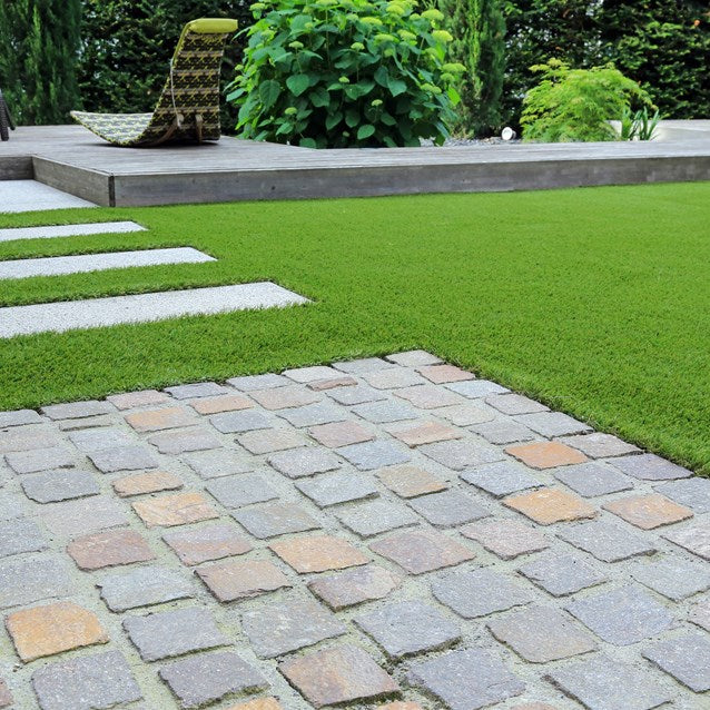 20mm 4mx1m Artificial Grass-Dark Green