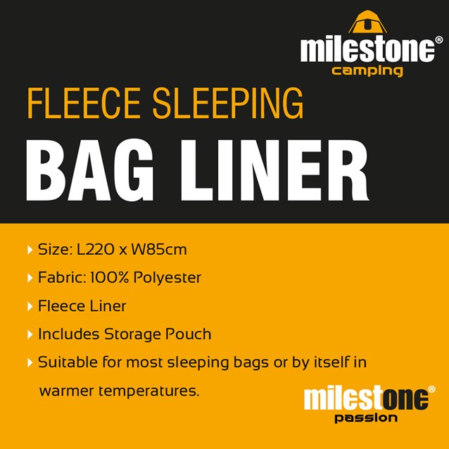 Fleece Sleeping Bag Liner