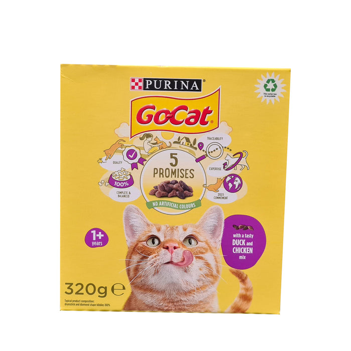 GO-CAT CHICKEN AND DUCK 320GM