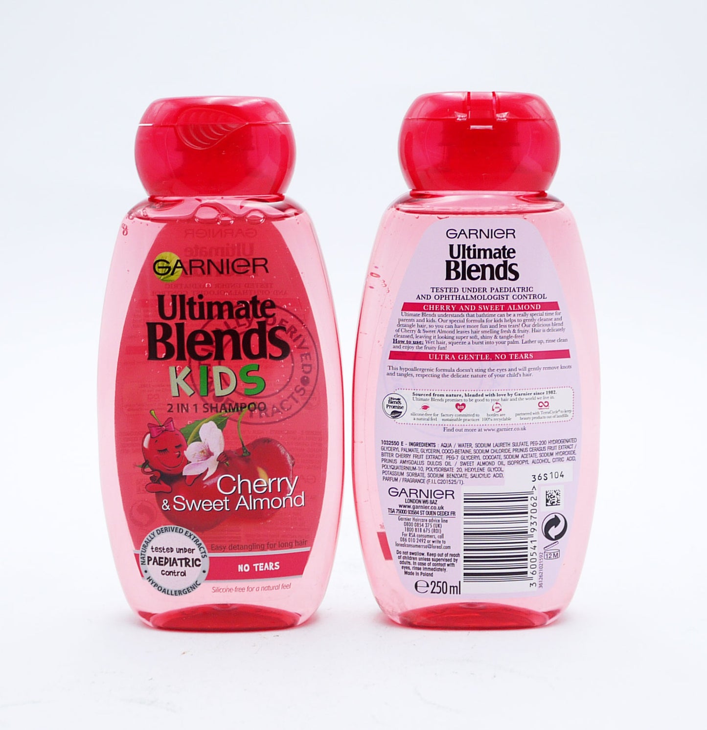 GARNIER ULTIMATE BLENDS KIDS SHAMPOO CHERRY