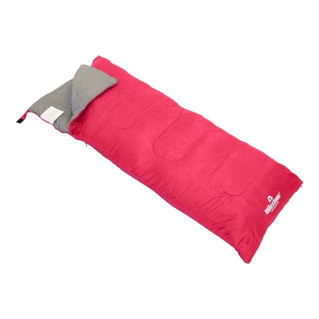 Envelope Sleeping Bag - Pink - Single - 2 Seasons