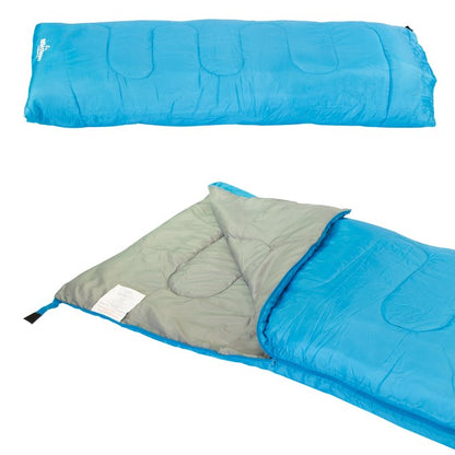 Envelope Sleeping Bag - Blue - Single - 2 Seasons