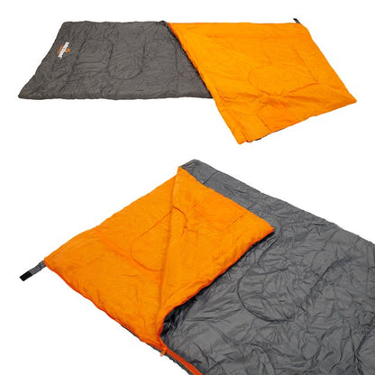 Single Envelope Sleeping Bag - 250gsm - 2 Seasons