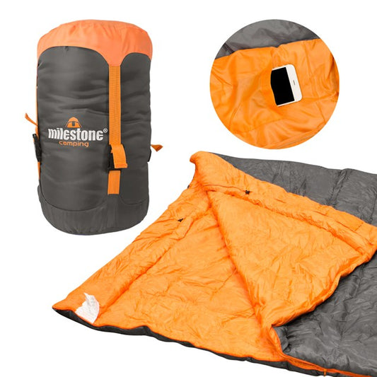 Double Envelope Sleeping Bag- 400gsm- 3 Season