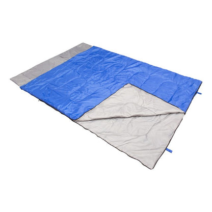 Double Envelope Sleeping Bag w/ Pillows - 250gsm