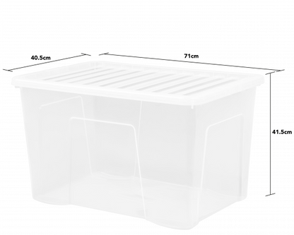 Boîte et couvercle Crystal 102 litres