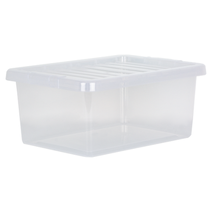Boîte et couvercle Crystal 14L transparents