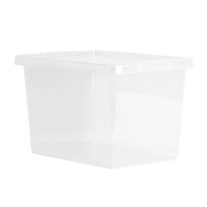 Boîte et couvercle Crystal 20L transparents
