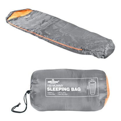 Mummy Sleeping Bag - Single - 2 Seasons