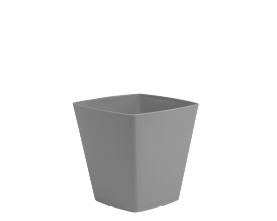 Studio 14cm Square Planter Cover Cool Grey