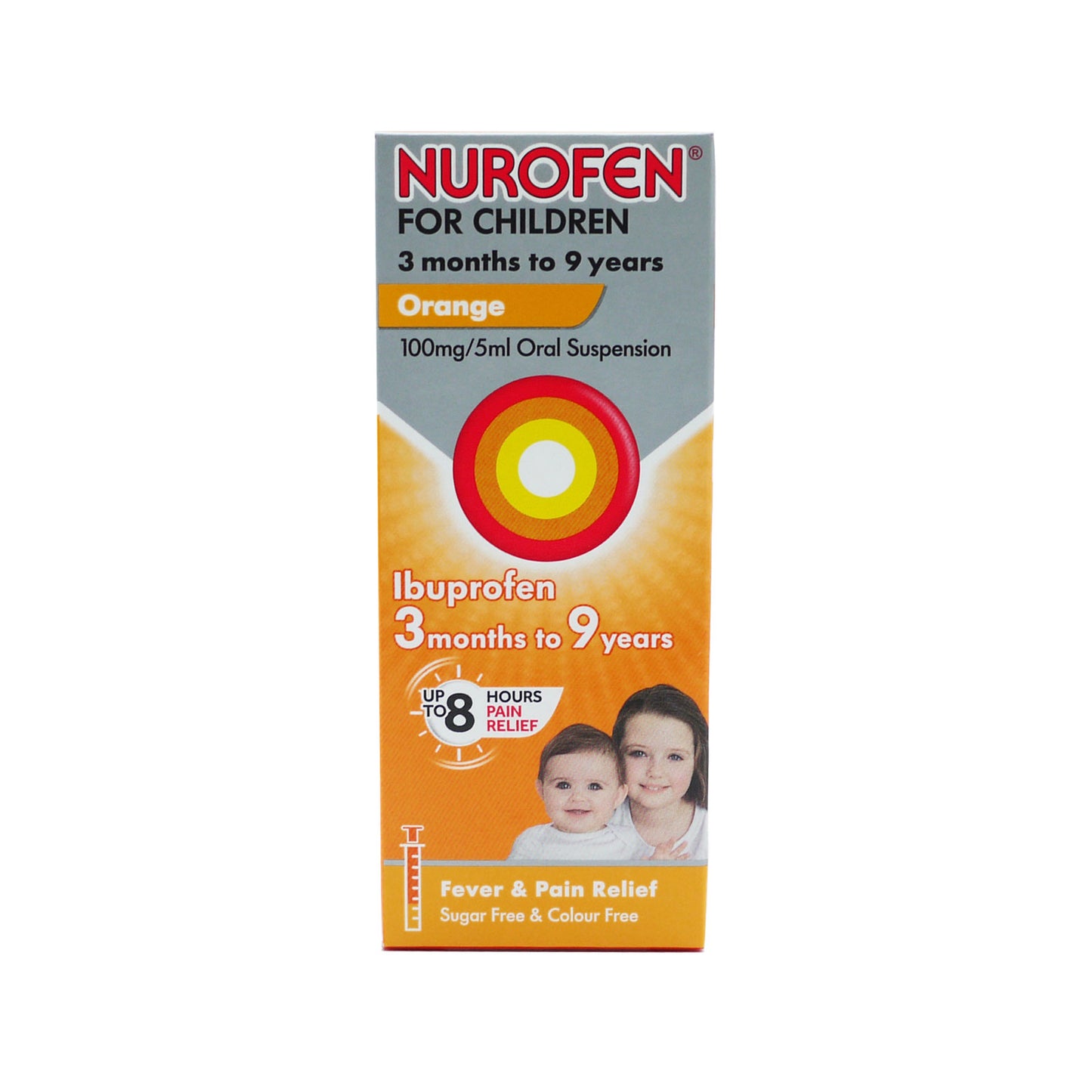 NUROFEN FOR CHILDREN ORANGE(CORE) 100ML