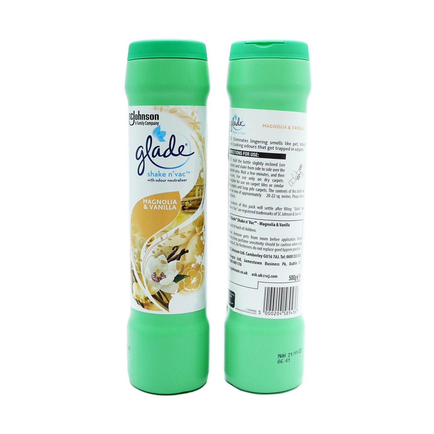 SHAKE N VAC MAGNOLIA & VANILLE (D) 500GM