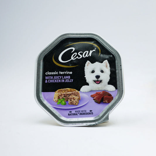 CESAR DOG LAMB & CHICKEN TRAY 150GM