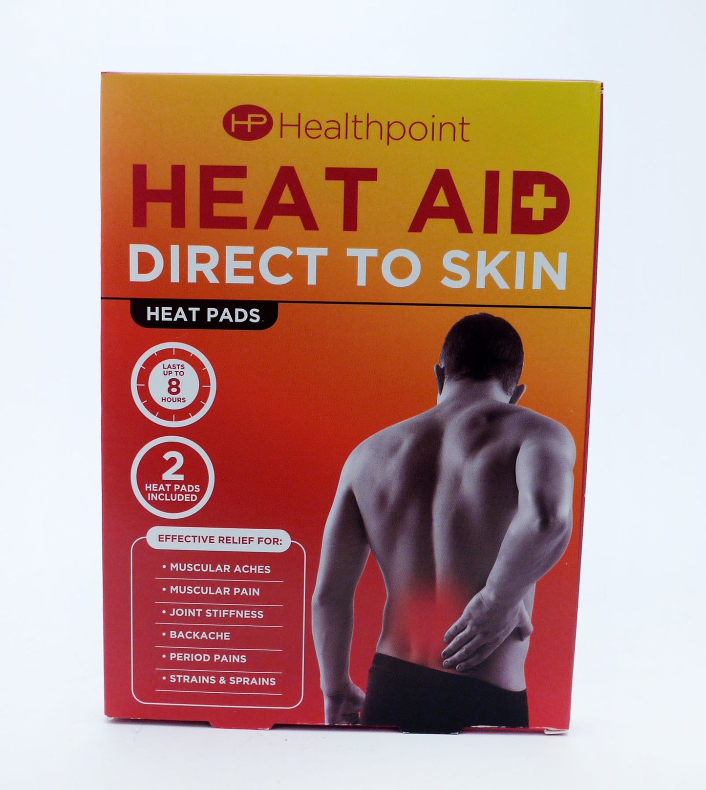 HEAT AID DIRECT TO SKIN HEAT PATCH