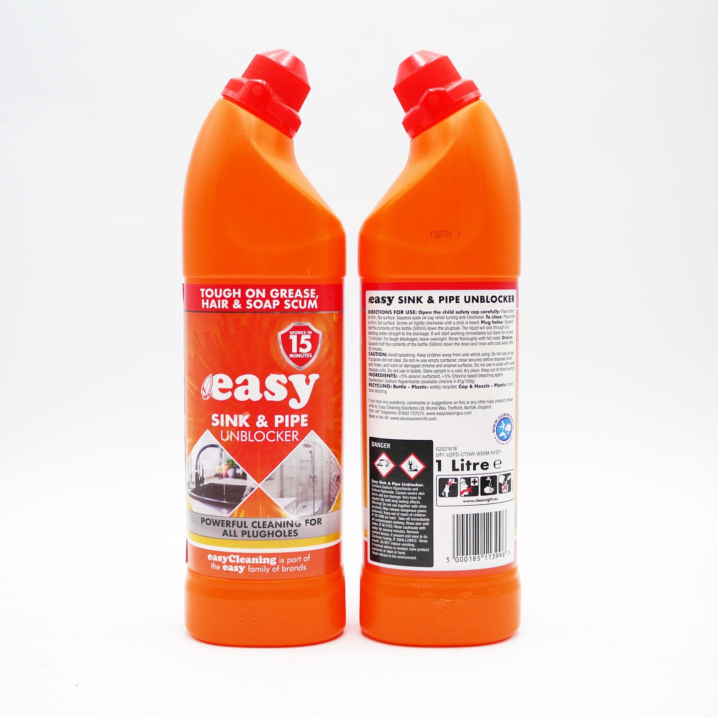 EASY SINK & PIPE UNBLOCKER 1LTR