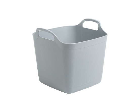 Flexi-Square 15L Graduated Tub Cool Grey