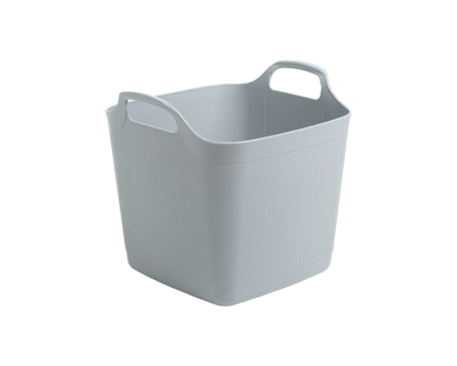 Flexi-Square 15L Graduated Tub Cool Grey