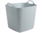 Flexi-Square 40L Graduated Tub Cool Grey