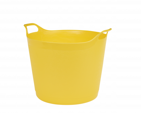 Flexi-Store 25L Graduated Round Tub Yellow