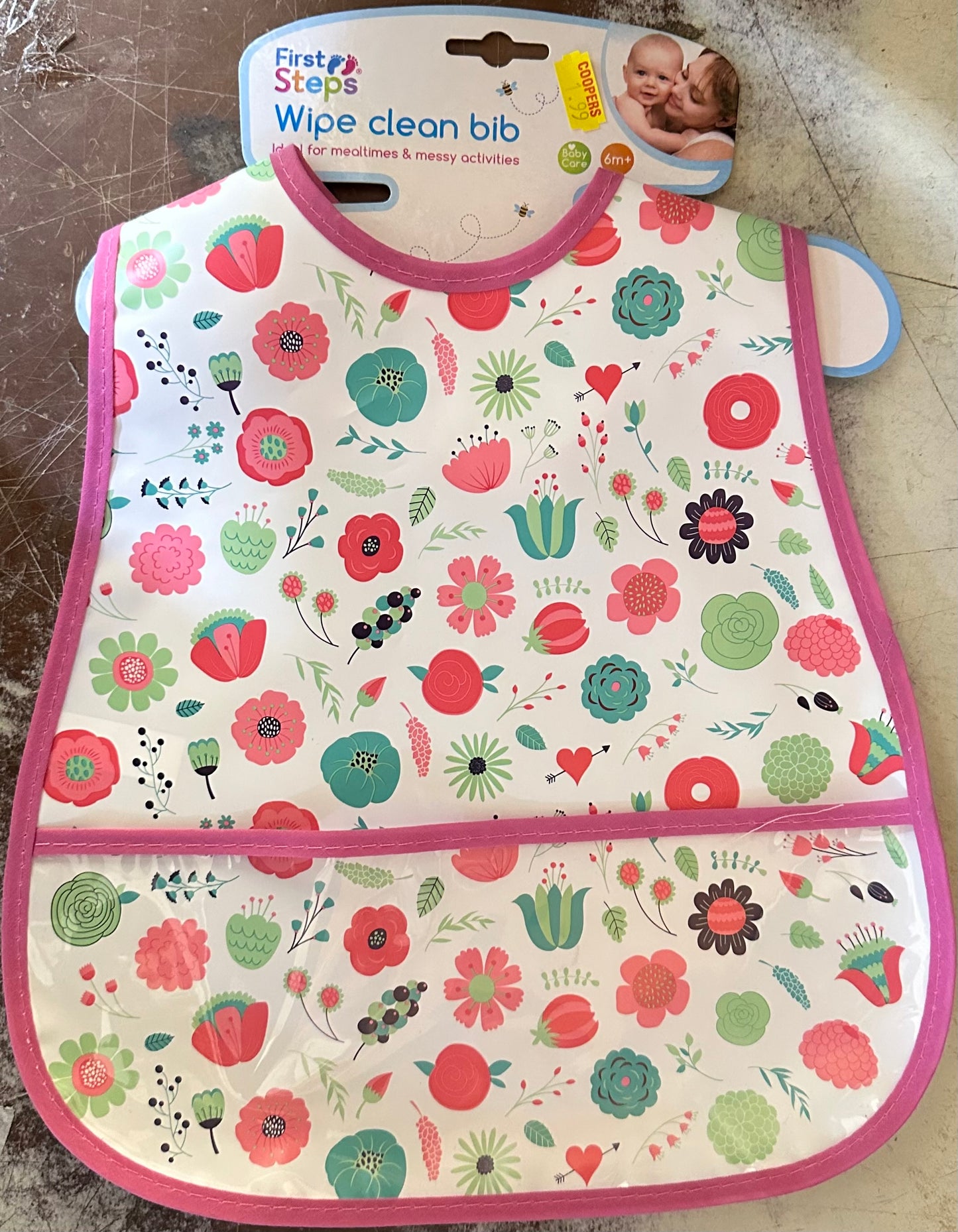 Bavette nettoyable d'un coup de lingette