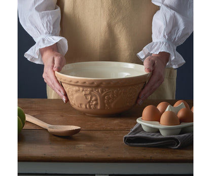 In The Forest S24 Bol mélangeur Ourson Canné 24cm - Charme rustique pour votre cuisine.