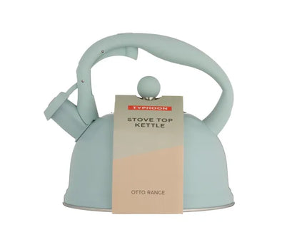 Bouilloire de cuisinière bleue 1,8 L en acier inoxydable de première qualité, ébullition rapide