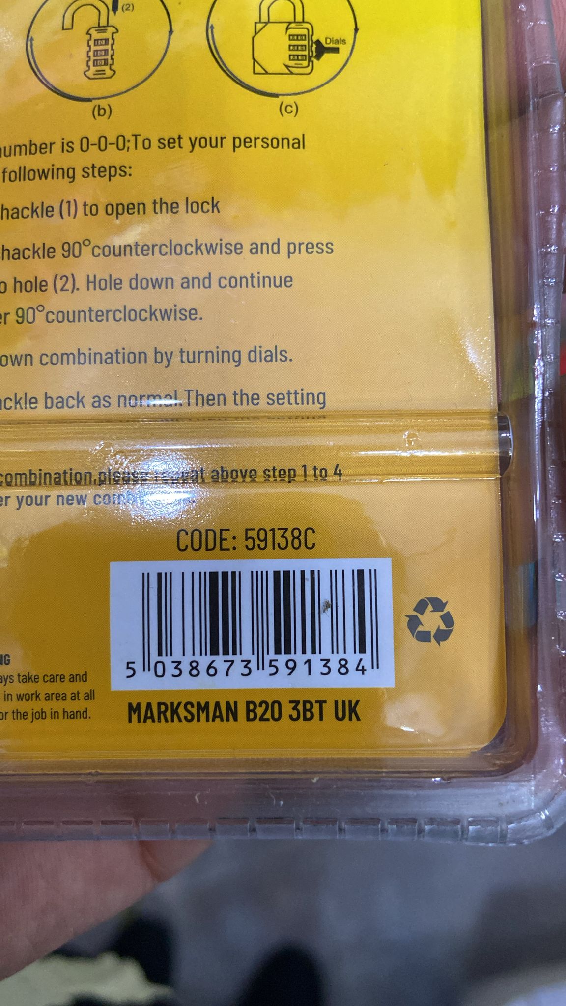 Cadenas à combinaison sécurisés pour tous les besoins
