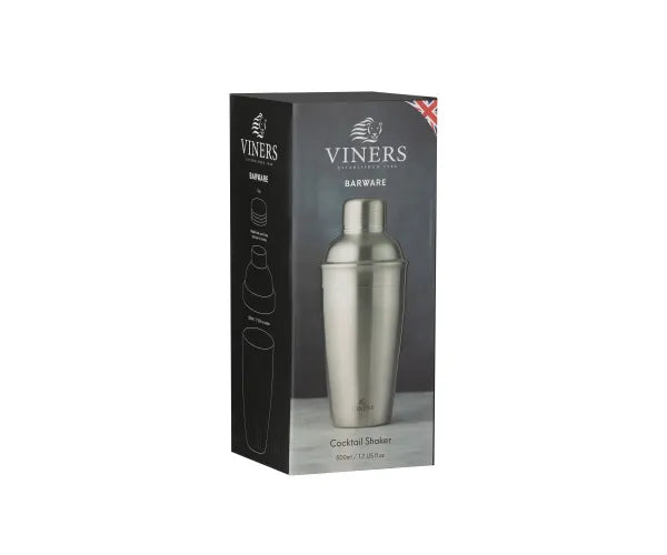 Sublimez votre expérience cocktail avec notre coffret cadeau Shaker à cocktail argenté 500 ml.
