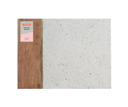 Elevate Your Kitchen with Elements Terrazzo/Acacia Rectangular Board .