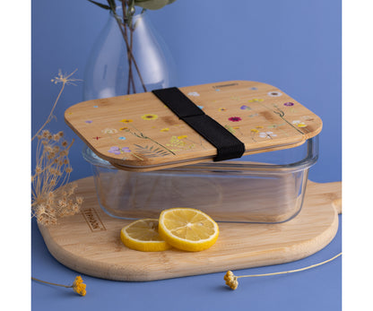 Botanics Glass Lunch Box - Eco-Friendly Food Storage Solution