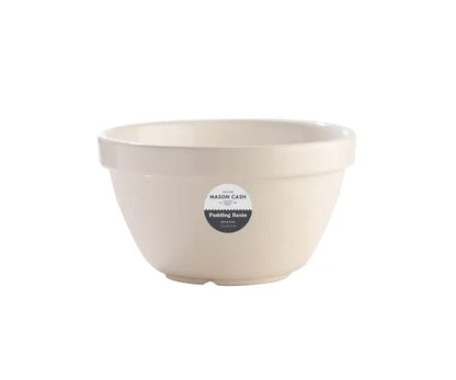 Authentique bassine à pudding blanche S24 de 20 cm : un essentiel de cuisine classique.
