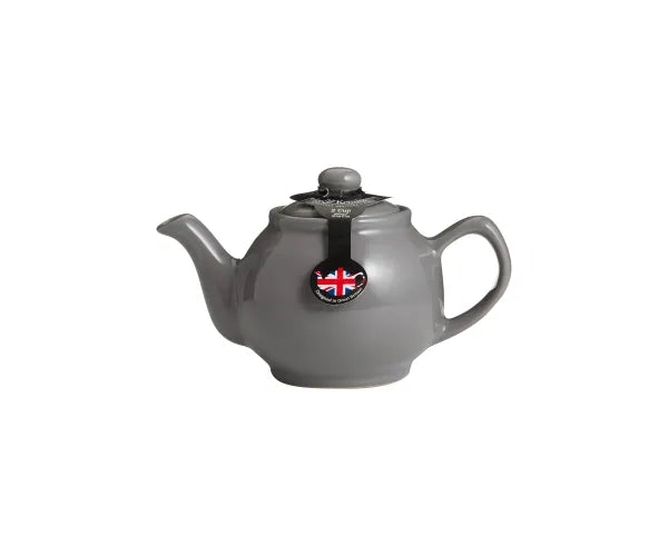 Charcoal 2 Cup Teapot | Handcrafted Ceramic Tea Kettle for Brewing Your Favorite Blends