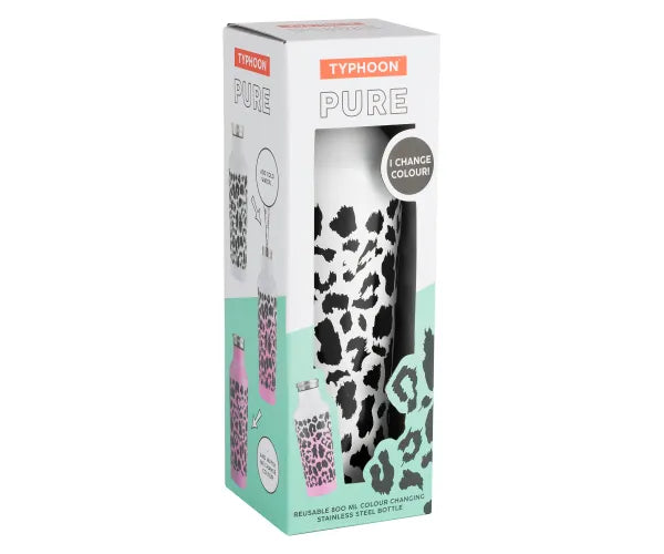 Soyez stylé(e) avec la Bouteille Léopard Pure Colour Change 800 ml.
