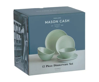 Sublimez votre expérience culinaire avec notre Service de Table Classique Vert 12 pièces.