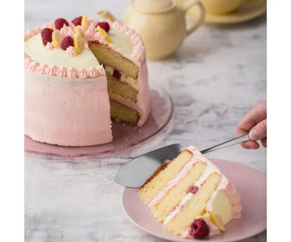 Serveur à gâteau en acier inoxydable de qualité supérieure, emballage cadeau – Choisissez le modèle une pièce 18/0.