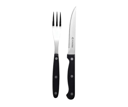 Your Dining Experience with our Everyday 12-Piece Steak Knife & Fork Set Giftbox.