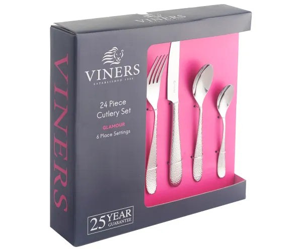 Améliorez votre expérience culinaire avec le coffret ménagère 24 pièces Eden 18/10.