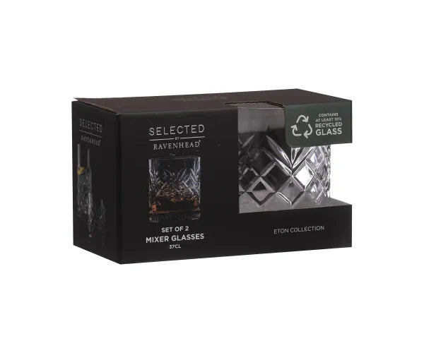 Sublimez votre collection de verres avec les 2 verres mélangeurs Eton.