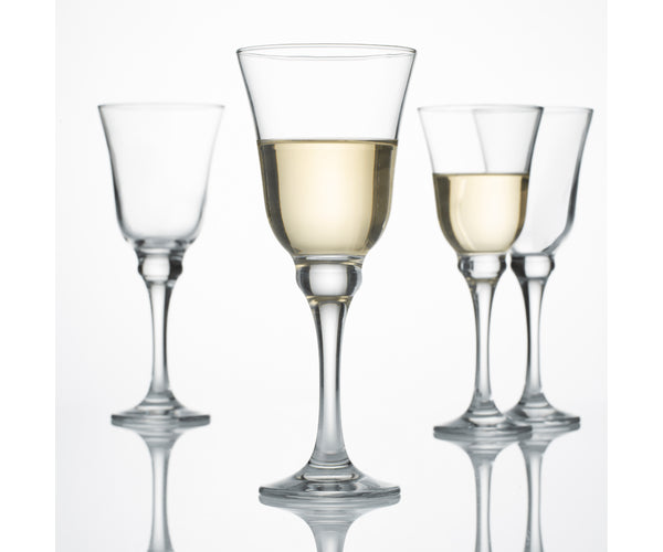 Sublimez votre expérience culinaire avec le lot de 4 verres à vin blanc Avalon – 25cl